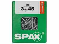 SPAX Holzbauschraube Spax Universalschrauben 3.5 x 45 mm TX 20 - 100