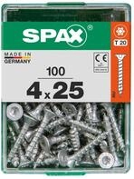 SPAX Holzbauschraube Spax Universalschrauben 4.0 x 25 mm TX 20 - 100