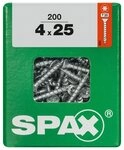 SPAX Holzbauschraube Spax Universalschrauben 4.0 x 25 mm TX 20 Senkkopf