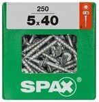 SPAX Holzbauschraube Spax Universalschrauben 5.0 x 40 mm TX 20 - 250