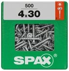 SPAX Holzbauschraube Spax Universalschrauben 4.0 x 30 mm TX 20 - 500