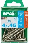SPAX Holzbauschraube Spax Universalschrauben 4.5 x 45 mm TX 20 - 25
