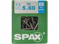 SPAX Holzbauschraube Spax Universalschrauben 5.0 x 60 mm TX 20 Senkkopf
