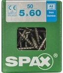SPAX Holzbauschraube Spax Universalschrauben 5.0 x 60 mm TX 20 Senkkopf