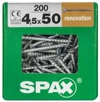 SPAX Terrassenschraube Spax Verlegeschrauben 4.5 x 50 mm TX 20 - 200 Stk.