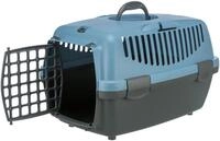 TRIXIE Tiertransportbox Transportbox Capri 1 & 2 - dunkelgrau/pastellblau - 32 &times; 31