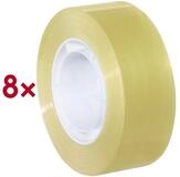 tesa Klebeband FILM (8-St) 19 mm/33 m, transparent & klebstark