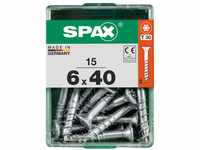 SPAX Holzbauschraube Spax Universalschrauben 6.0 x 40 mm TX 30 - 15