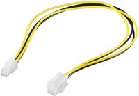 Goobay Goobay PC Stromkabel Verl&auml;ngerung ATX12 P4, 4 Pin - P4-Stecker > P4-B