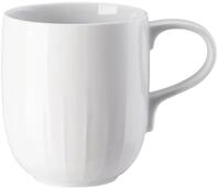 Rosenthal Becher Joyn Weiss Becher mit Henkel 0,42 l, Porzellan, Tassen