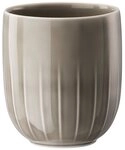 Rosenthal Becher Joyn Grau Becher ohne Henkel 0,42 l, Porzellan, Tassen