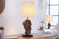 Sitheim&reg; Nachttischlampe HYPNOTIC Handgearbeitete Treibholz Tischlampe, LED