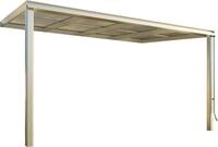 Beckmann Terrassendach Exklusiv Gr. 2, BxT: 407x270,7 cm, Bedachung...