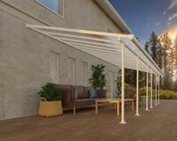 Palram - Canopia Terrassendach Feria Alu Terrassen&uuml;berdachung, BxT: 850x380 cm,