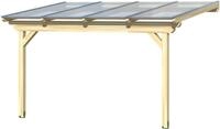 Skanholz Terrassendach Ancona, BxT: 434x300 cm, Bedachung Doppelstegplatten,...