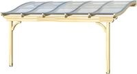 Skanholz Terrassendach Verona, BxT: 541x389 cm, Bedachung Doppelstegplatten,...