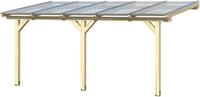 Skanholz Terrassendach Andria, BxT: 541x350 cm, Bedachung Doppelstegplatten,...