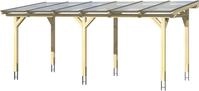 Skanholz Terrassendach Siena, BxT: 648x400 cm, Bedachung Doppelstegplatten,...