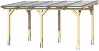 Skanholz Terrassendach Siena, BxT: 541x400 cm, Bedachung Doppelstegplatten,...