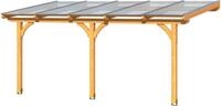 Skanholz Terrassendach Rimini, BxT: 541x350 cm, Bedachung Doppelstegplatten,