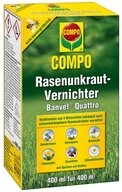 Compo Unkrautbek&auml;mpfungsmittel Rasenunkraut-Vernichter Banvel Quattro, 400 ml, zum