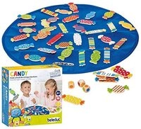 beleduc Spiel Candy Farw&uuml;rfel, 45 teilig, mit S&uuml;&szlig;igkeiten und Bonbons, f&uuml;r Kinder