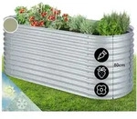 blumfeldt Blumentopf High Grow, Hochbeet Metall Balkon Pflanzkasten Pflanzk&uuml;bel
