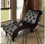 vidaXL Chaiselongue vidaXL Chaiselongue Braun Kunstleder