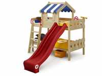 Wickey Kinderbett Crazy Circus - Spielbett mit Rutsche, Etagenbett - 90 x 200 cm