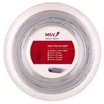 MSV Tennissaite Focus Hex (Haltbarkeit+Spin) weiss 200m Rolle, Saitendicke: 1.10