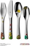 WMF Kinderbesteck Janosch (4-tlg), 1 Personen, Cromargan&reg; Edelstahl Rostfrei...