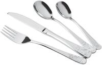 JUSTUS Besteck-Set Brenger Justus & Co. Kinderbesteck Edelstahl 4-teilig mit