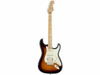 Fender E-Gitarre, Player Stratocaster HSS MN 3-Color Sunburst - E-Gitarre
