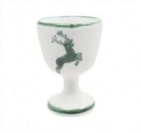 Gmundner Keramik Becher Gr&uuml;ner Hirsch, Keramik, d: 4,9 cm / h: 7,5 cm