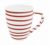 Gmundner Keramik Becher Rotgeflammt Ostergeschirr, Keramik, 0,3 L / h: 10,5 cm