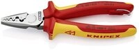 Knipex Crimpzange Crimpzangen f&uuml;r Aderendh&uuml;lsen mit Befestigungs&ouml;se 97 78 180 T