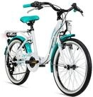 bergsteiger Kinderfahrrad Atlantis 20, 24 Zoll M&auml;dchenfahrrad, 6 - 11 Jahre,...