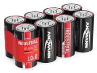 ANSMANN AG 10x Industrial Batterie Mono D 1,5V - LR20 Alkaline (10 Stück)...