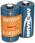 ANSMANN AG Lithium Batterie CR1234A 3V, 2 St&uuml;ck, Spezialbatterie Batterie