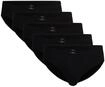 Slip G&Ouml;TZBURG "Slip 5er Pack", Herren, Gr. M, schwarz, Obermaterial: 100% Baumwolle