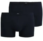 G&Ouml;TZBURG Trunk Boxershorts (2-St) mit kleinem Logo am Bund blau 3XL
