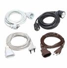 Kopp Kopp Verl&auml;ngerungskabel 3m H05VV-F 3G1,5 wei&szlig; Schuko Stecker Kupplung