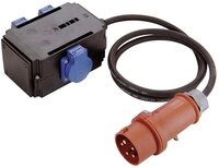 as - Schwabe Kompaktverteiler MIXO NAGOLD CEE-16 A,5-polig 3xSteckdose 230V...