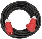 Brennenstuhl CEE Verl&auml;ngerungsleitung IP44 10m schwarz H07RN-F 5G4,0 5-polig