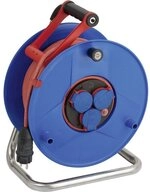 Brennenstuhl Brennenstuhl 1238930 Kabeltrommel 50.00 m Rot Schutzkontakt-Stecker