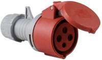 as - Schwabe Steckdose AS Schwabe 60576 60576 CEE Kupplung 32 A 4polig 400 V 1...
