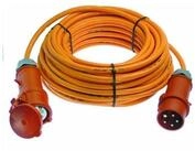 as - Schwabe as-Schwabe CEE-Verl&auml;ngerung 16A,25m H07BQ-F5G2,5 orange 400V