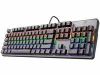 Trust GXT 865 Asta Mechanische Tastatur Multi Color Keyboard DE QWERTZ