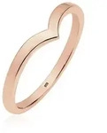 Elli Fingerring V-Stacking Geo Trend Blogger 925 Sterling Silber, Geo rosa 52