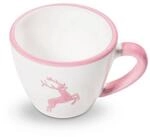Gmundner Keramik Tasse Gmundner Keramik Rosa Hirsch Espressotasse (0 06L)